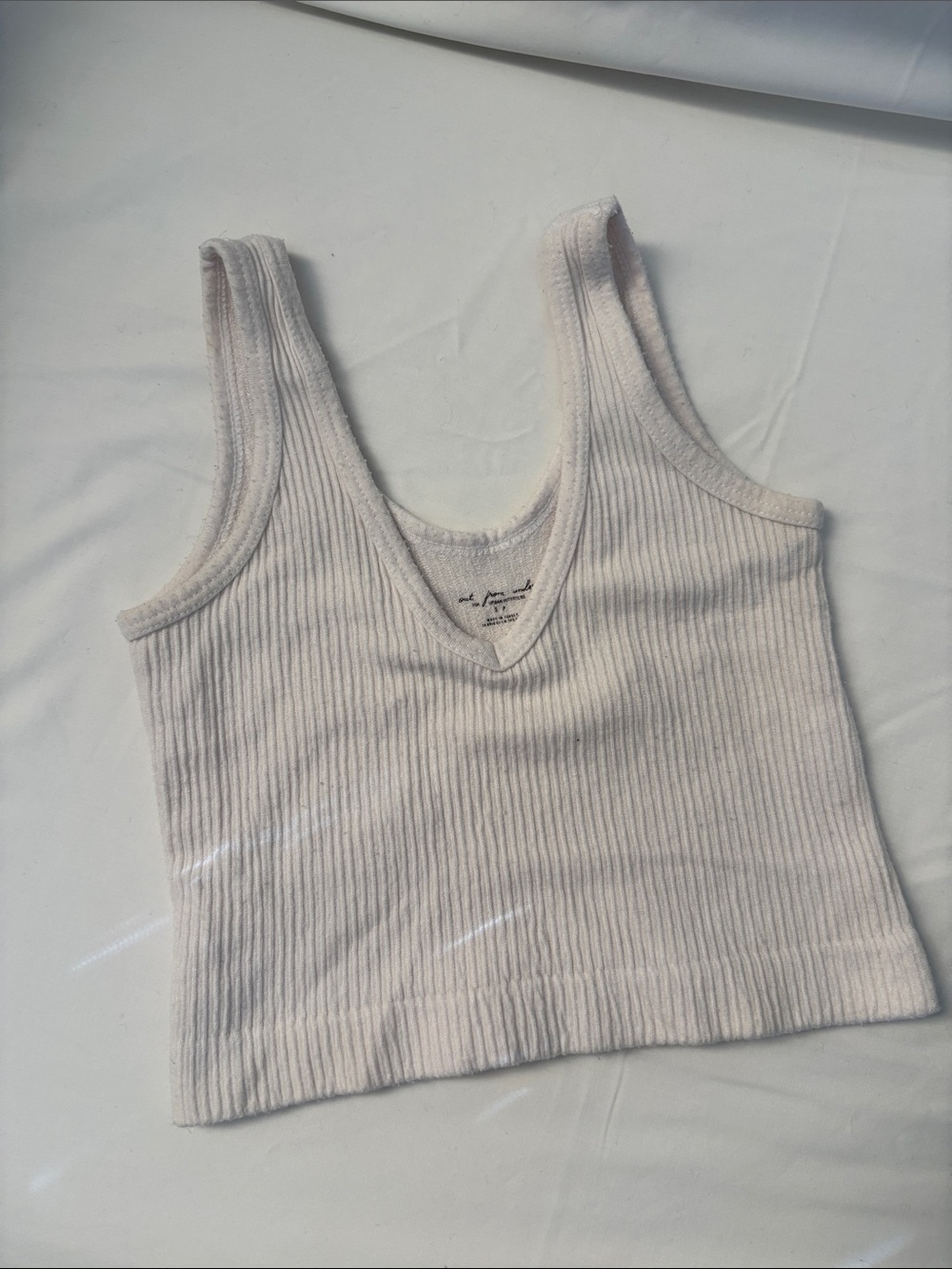 Out From Under - Drew Seamless Ribbed Cropped Tank Top!!!
